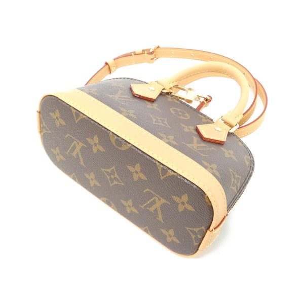 m82717a000000b b Louis Vuitton Monogram Nano Alma Bag Brown