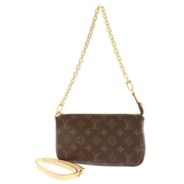 m82766 01 Louis Vuitton Pochette Accessoire Monogram Brown