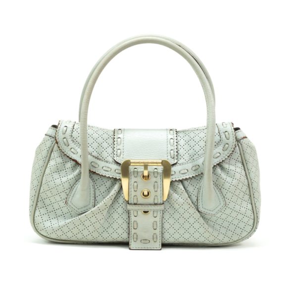 mag12056 1 Celine Handbag Aqua Blue