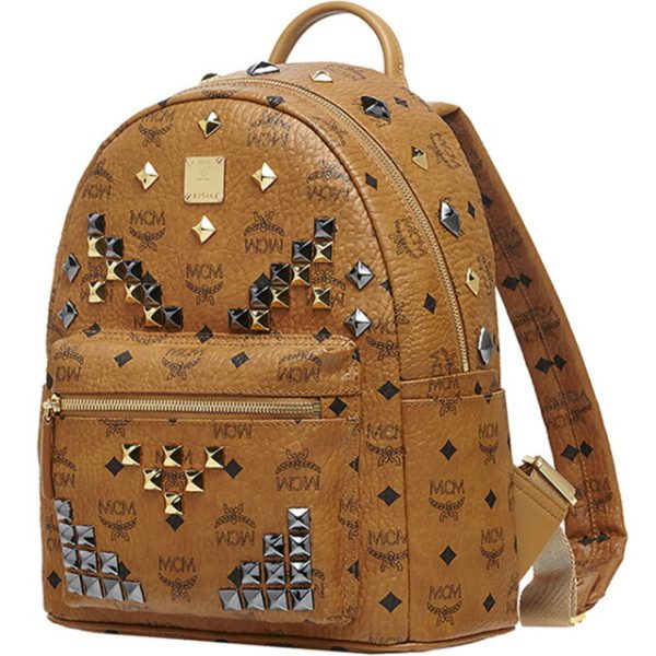 mcm mmk5ave19co001 1 MCM Stark Backpack Small Leather