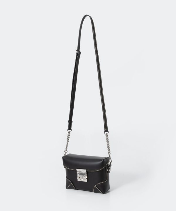 mcm0000000187 6 MCM Shoulder Bag Black