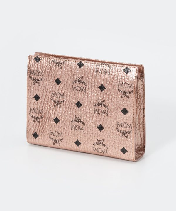 mcm0000000234 2 MCM Clutch Bag Pink