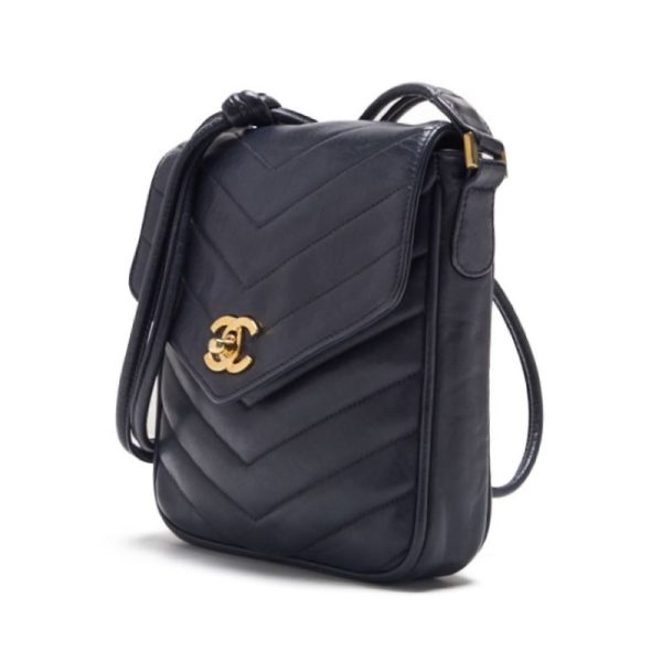 mpnywjqerlo3p 2 Chanel V Stitch Flap Lambskin Black Gold