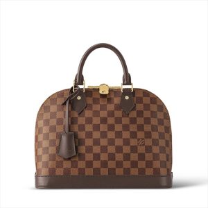 n53151 Louis Vuitton Pochette Slim Half Moon Calf Leather Monogram Mini Shoulder Bag