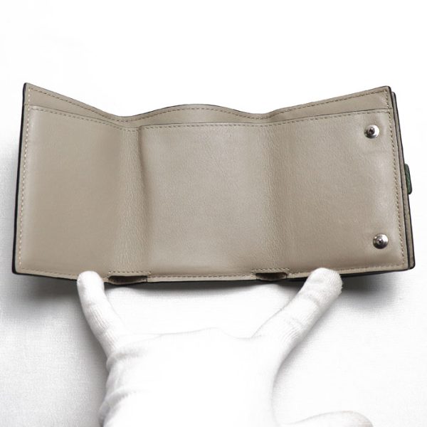 o23 0427 8 430 Loewe Trifold Wallet Rosemary Tan