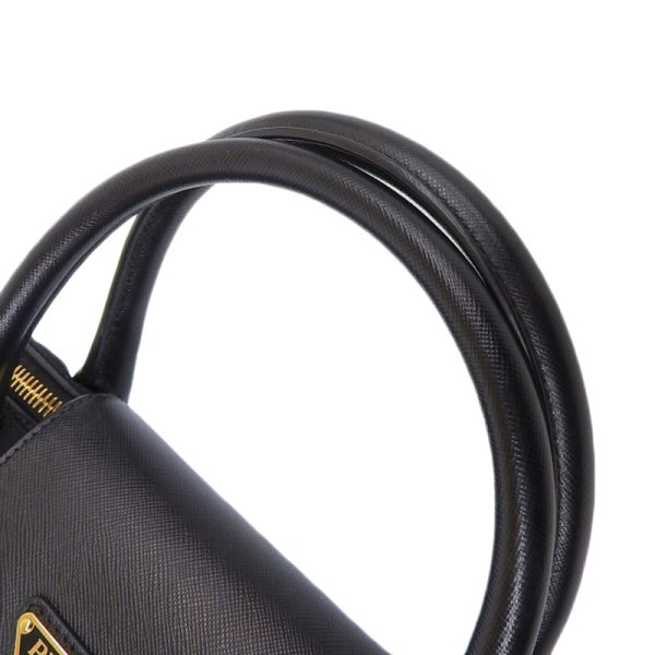 ob1858 4 Prada 2WAY Bag Nylon Black