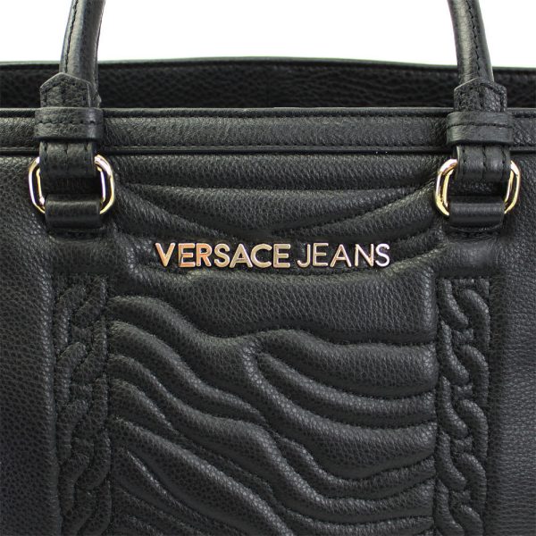 org 4 Versace Jeans Handbag Shoulder Strap Black