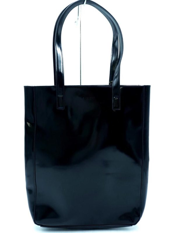 peea091106 1 Givenchy Enamel Tote Bag Black