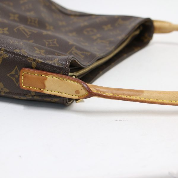 pr14042319 7 Louis Vuitton Monogram Looping GM Tote Bag Brown