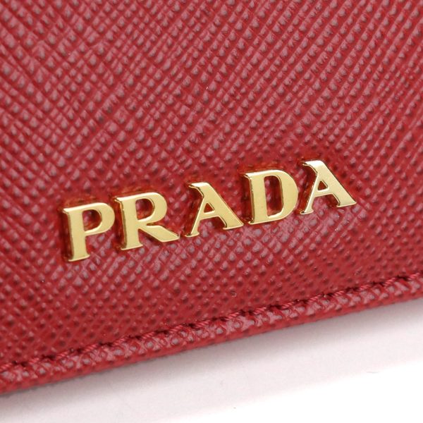 pra1mc211041 2 Prada Card Case Coin Case FUOCO Red