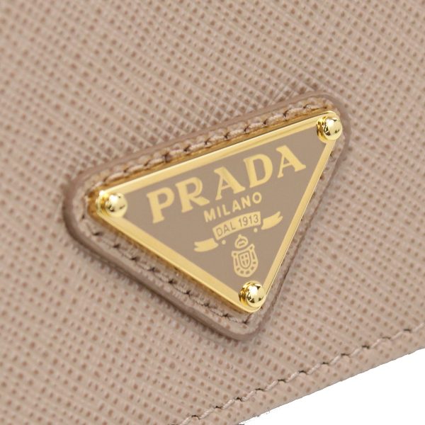 pra1mv021041 2 Prada Bifold Wallet with Coin Purse CIPRIA Pink