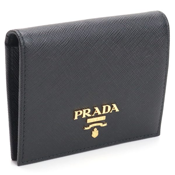 pra1mv204051 1 Prada Bifold Wallet Black