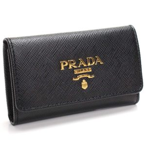 pra1pg004011 1 Prada Saffiano Cuir 2WAY Leather Handbag Nero