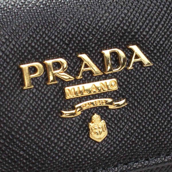 pra1pg004011 2 Prada Saffiano 4 key case NERO Black