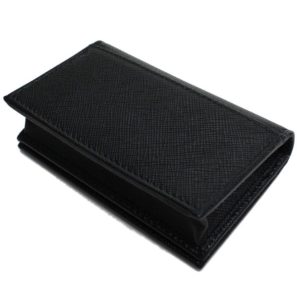 pra2mc122031 4 Prada Business Card Holder Black