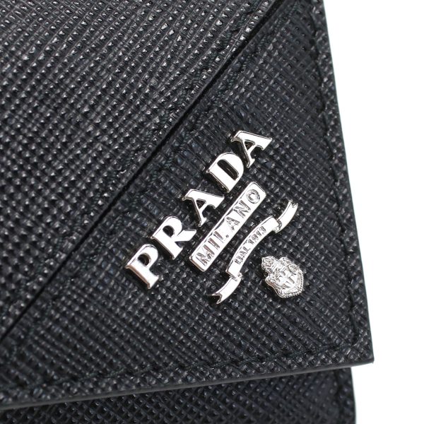 pra2pg22201 2 Prada 6 Key Case NERO Black