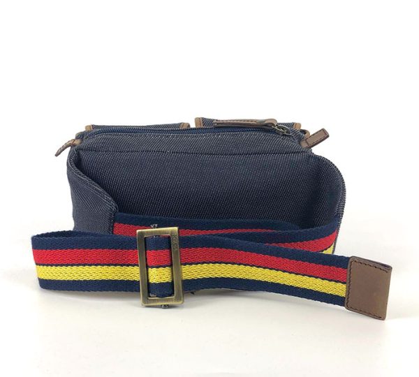 ra6306 2 Fendi Denim Waist Bag Multicolor