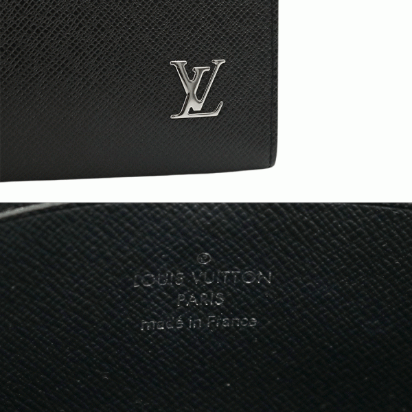 s340522 12 13 Louis Vuitton Pochette Voyage Taiga Noir Black