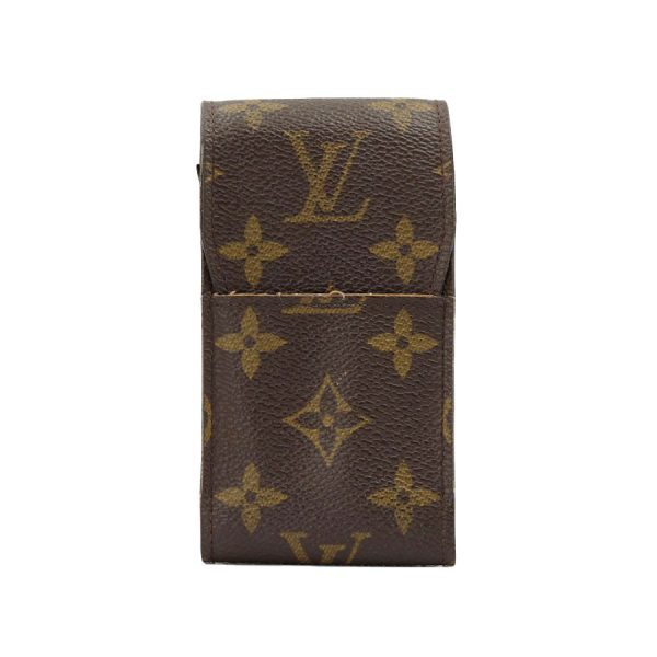 s341013 07 03 Louis Vuitton Etui Cigarettes Cigarette Case Brown