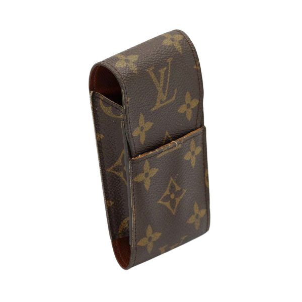 s341013 07 04 Louis Vuitton Etui Cigarettes Cigarette Case Brown