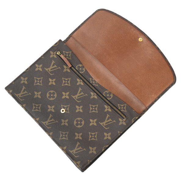 s350525 07 11 Louis Vuitton Pochette Lava 23 Pouch Brown