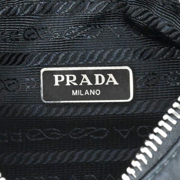 s350625 02 09 Prada Re Nylon Bag Shoulder 2WAY Black