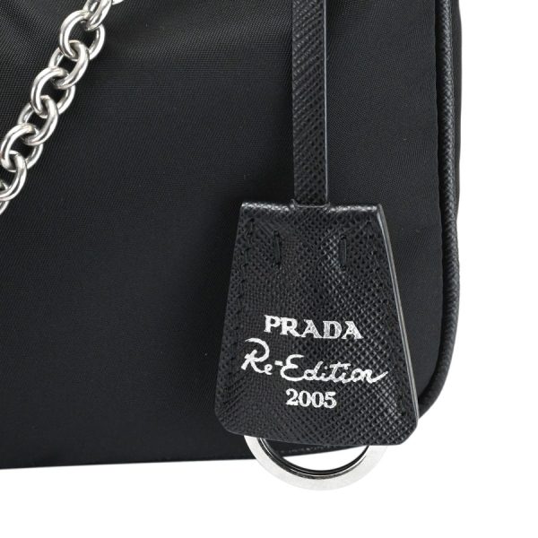 s350625 02 12 Prada Re Nylon Bag Shoulder 2WAY Black