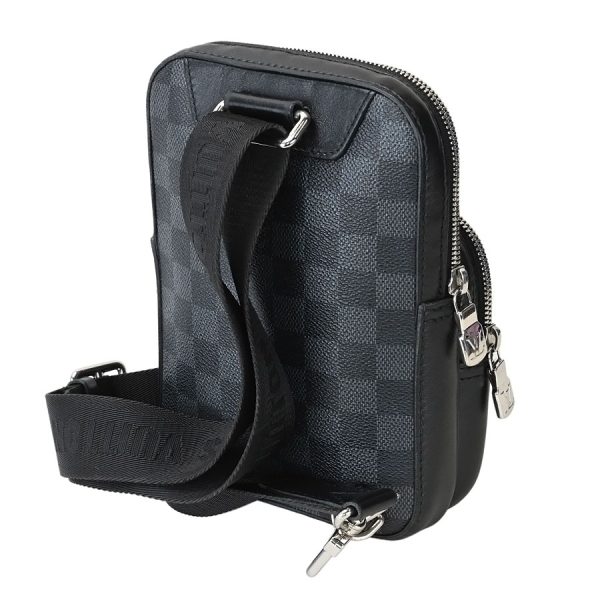 s350712 03 08 Louis Vuitton Amazon Sling Shoulder Bag Black