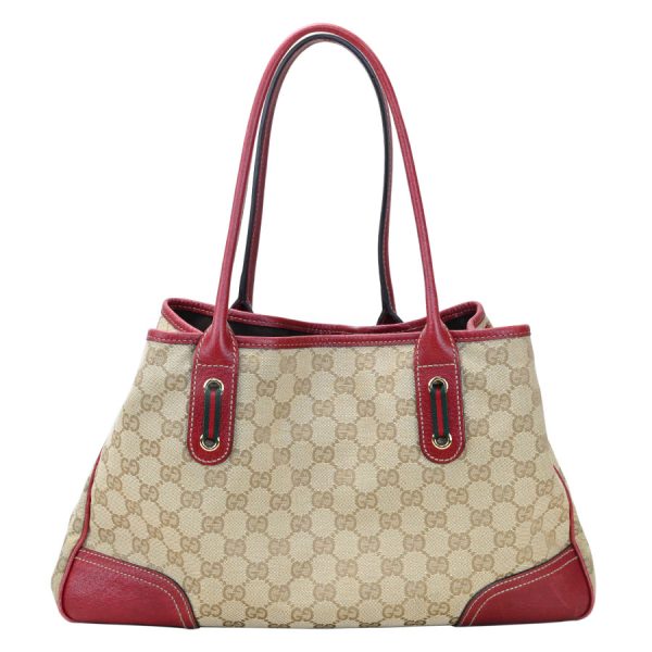 s350805 19 02 Gucci Princy Medium Tote Sherry Line Beige Red