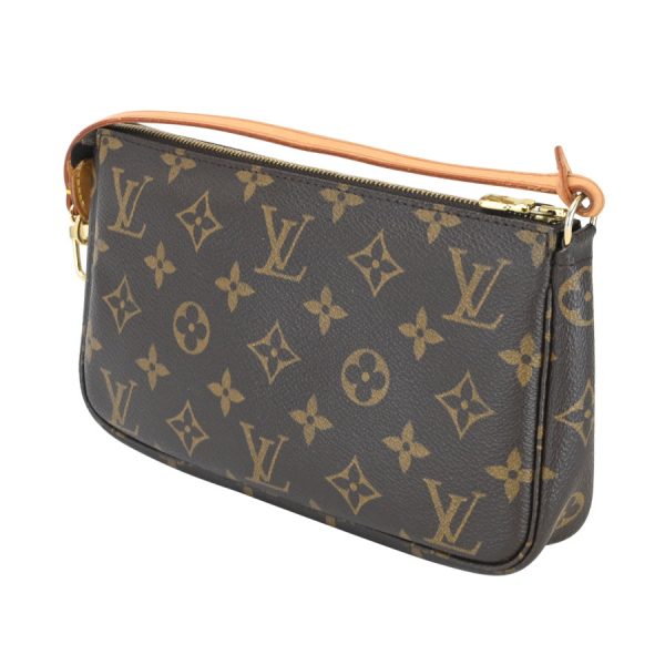 s350913 01 07 Louis Vuitton Pochette Accessoire Pouch Brown