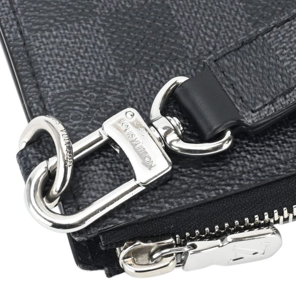 s351104 01 16 Louis Vuitton Zippy Dragonne Long Wallet Black