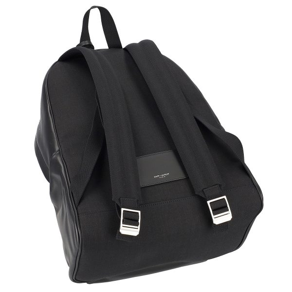 sal 534967ay3f1000 1 Saint Laurent Backpack Genuine Leather Rucksack Black