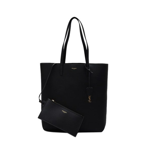 sal 600306csv0j100 Saint Laurent Pouch Tote Bag Black