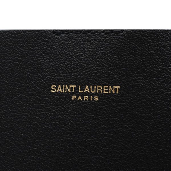 sal 600306csv0j100 4 Saint Laurent Pouch Tote Bag Black