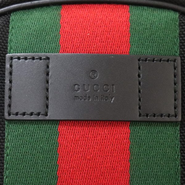 sb23 0526 23 5 Gucci Sherry Line Backpack Black