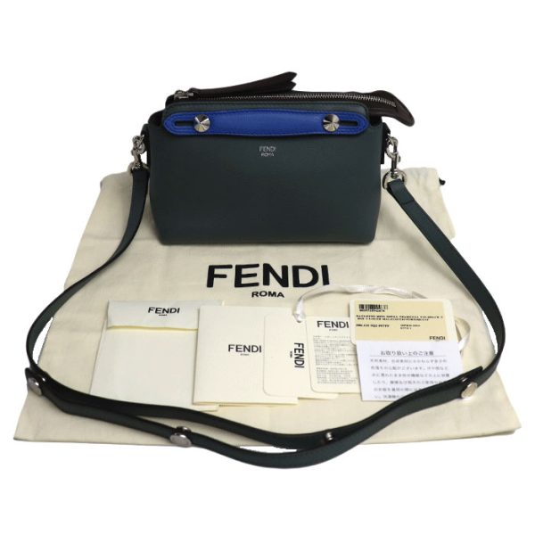 sb23 0825 20 833 Fendi By The Way Mini 2Way Shoulder Bag Multicolor