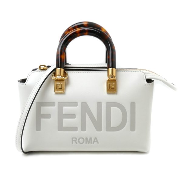 sb23 1208 36 1 Fendi By The Way Mini 2Way Shoulder Bag White