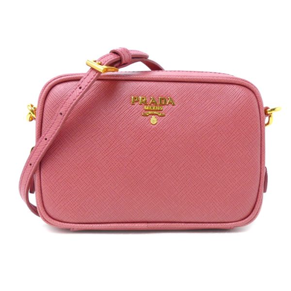 sb24 0112 43 1 Prada Saffiano Shoulder Bag Pink