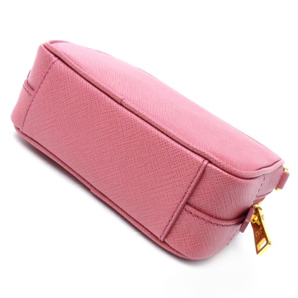 sb24 0112 43 3 Prada Saffiano Shoulder Bag Pink