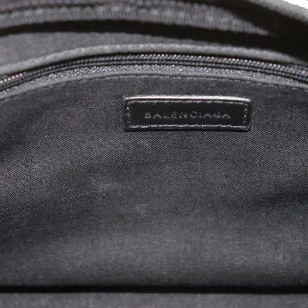 sb24 0315 33 319 Balenciaga Explorer Small Duffle 2Way Shoulder Bag Black