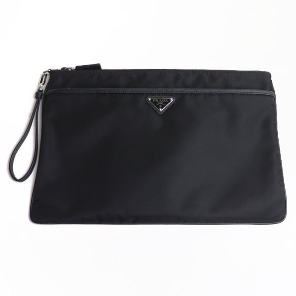 sb24 0503 25 504 Prada Clutch Bag Black