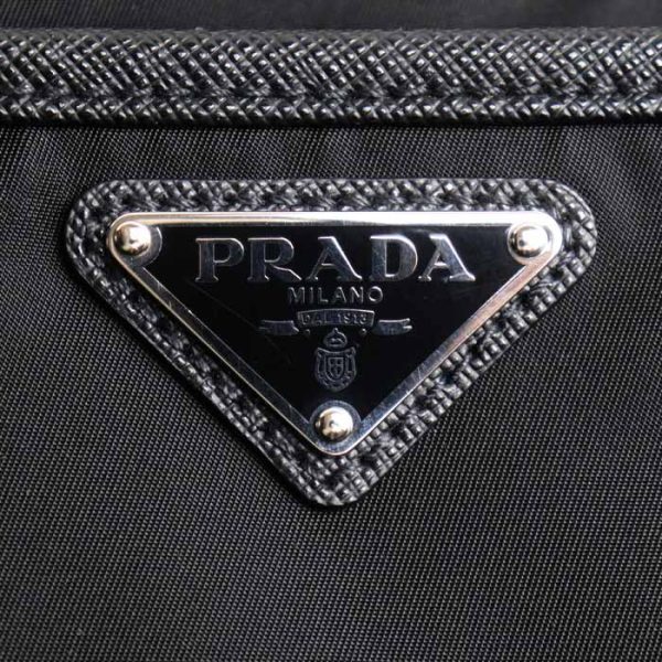 sb24 0503 25 510 Prada Clutch Bag Black