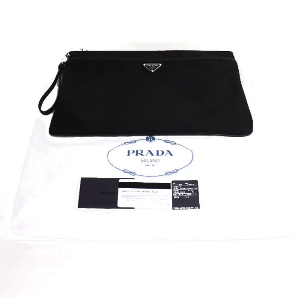 sb24 0503 25 511 Prada Clutch Bag Black