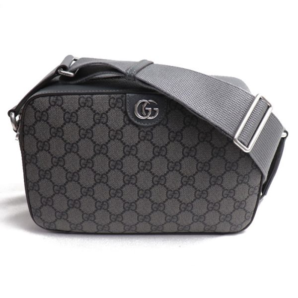 sb24 0510 29 511 Gucci Ophidia Medium Shoulder Bag GG Supreme Messenger Gray