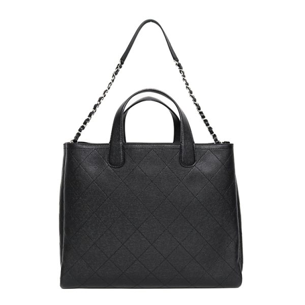 sw22 0783 02 Chanel Tote Bag Black