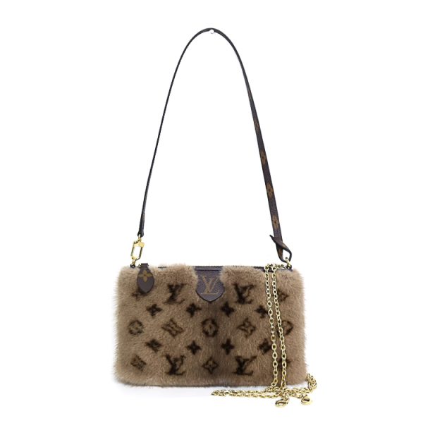 sw23 0722 01 Louis Vuitton Neo Pochette Mira Shoulder Bag Brown