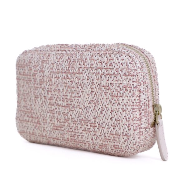 sw23 0725 03 Chanel Deauville Pouch Pink