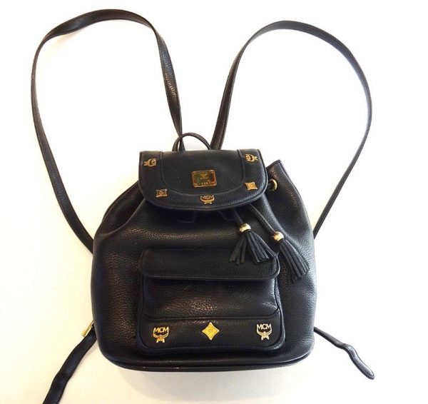 t17 4374 MCM Rucksack Black