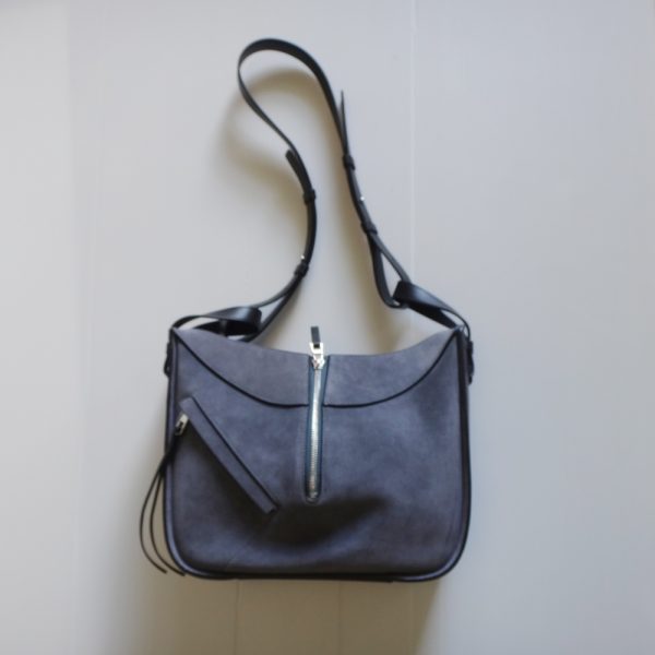 t17 4398 14 Loewe Hammock Small Bag Gray