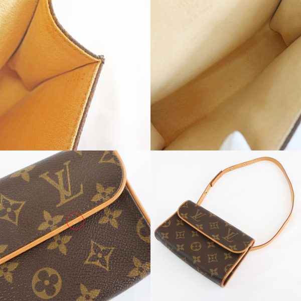 t2404 06 002049nt 07 Louis Vuitton Pochette Florentine Waist Pouch Monogram